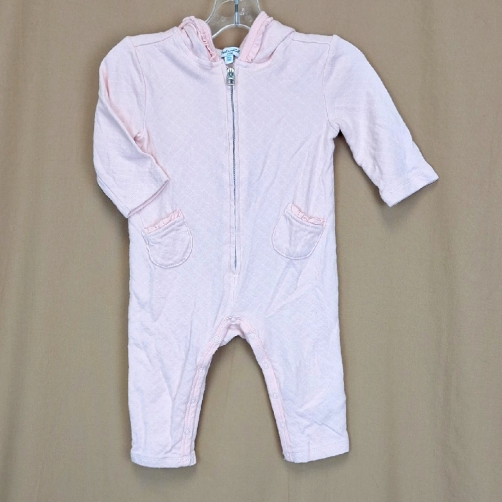 Splendid Baby Hooded Romper Pink Size 6-12 Mo